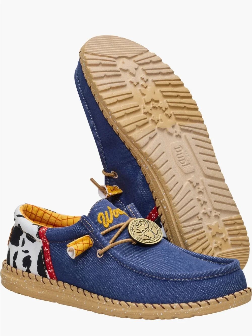 🤠 HEY DUDE X TOY STORY WOODY SLIP ON 🏇